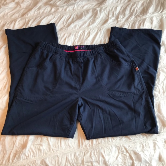 Urbane Ultimate Alexis Navy Scrub Pants Large - Picture 1 of 3